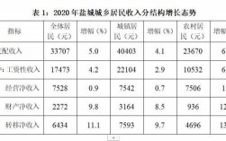 盐城职业收入排行（盐城市2020年薪资）