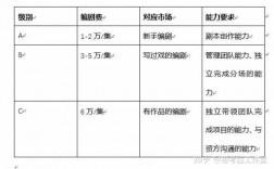 编剧收入状况（编剧收入 知乎）