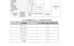 人力成本收入配比（人力成本收入配比计算公式）