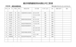 重庆员工收入查询系统（重庆工资表）