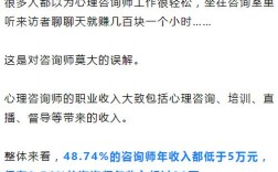 心理咨医生的收入（心理医生挣钱多么）