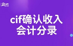 收入确认cif（收入确认的五个条件）