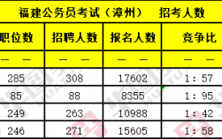 漳州公务员收入（漳州公务员平均工资）