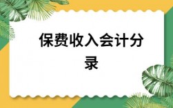 确认保费收入标准（确认保费收入会计分录）