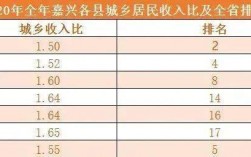 嘉兴人均收入排名（嘉兴人均收入排名全国第几）