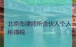 律所合伙人收入千万（律所合伙人如何纳税）