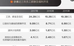 小米员工年收入（小米员工收入如何）