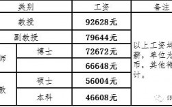 大学行政收入（在大学行政岗位工资是多少）