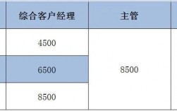 客户经理的收入（客户经理的收入怎么样）