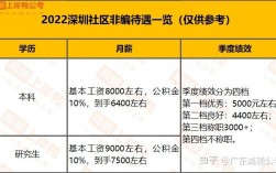 深圳社区专职收入（深圳市社区专职工作者待遇）