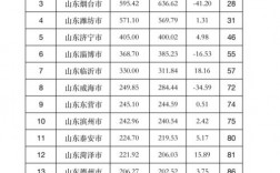 山东收入水平（山东收入水平城市排名）