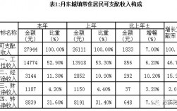 丹东人均收入（丹东人均可支配收入）