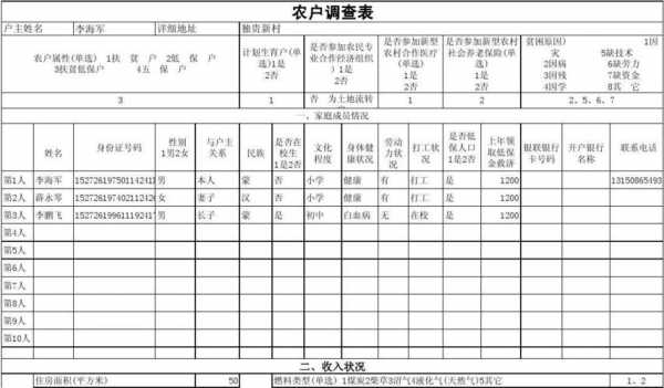 调查农民收入面试（农户收入调查问卷）-图3