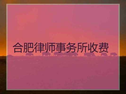 在合肥做律师收入（在合肥当律师可以拿多少钱）-图1