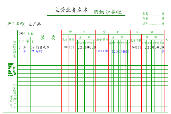 主营业务收入明细账格式（主营业务收入明细账由谁负责记录）-图3