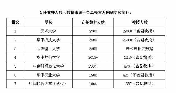 湖北高校教师收入（湖北武汉高校教师工资排名）-图1