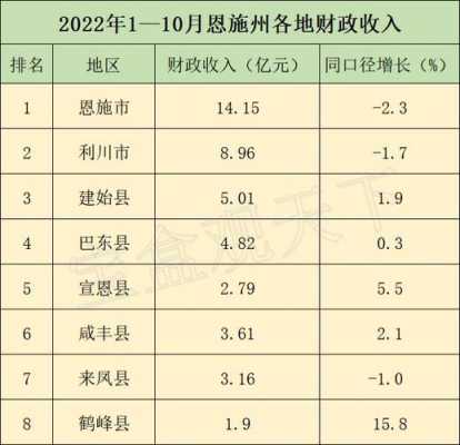 恩施财政收入2019（恩施财政收入2020）-图3