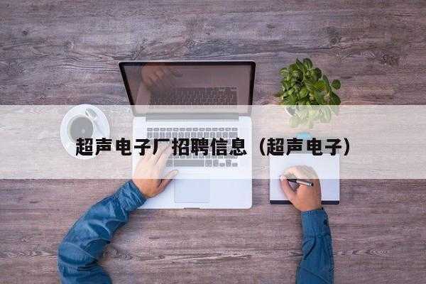 超声电子职工收入（超声电子厂是做什么的）-图1