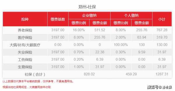 2017郑州社保缴费收入（2017年郑州社保缴费基数）-图3