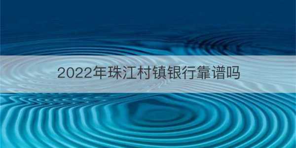 珠江村镇银行收入（珠江村镇银行资产规模）-图1