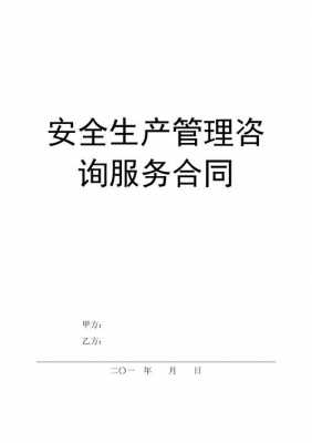 安全管理咨询收入（安全管理咨询服务公司）-图1