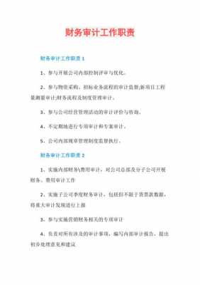 收入怎么审计（收入审计工作职责）-图2