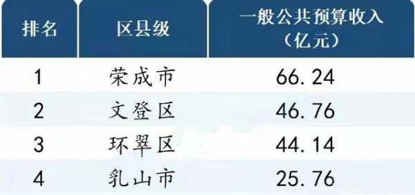 荣成财政收入2016（荣成财政收入2023年8月多少钱）-图1