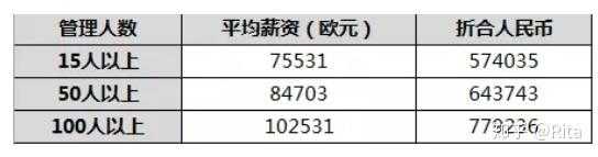 德国经理收入（德国企业高管一个月工资多少）-图2