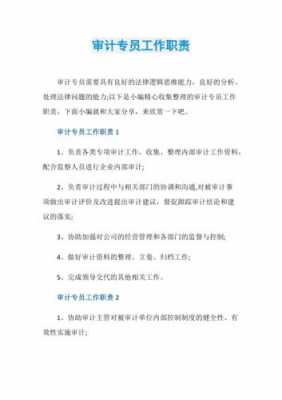 收入审计文员是（审计部文员工作描述）-图1