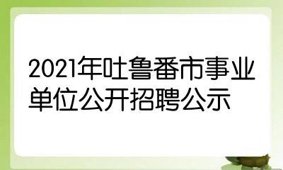 吐鲁番事业单位收入（吐鲁番事业单位收入怎么样）-图2