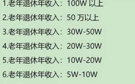 年收入金领（年收入算不算退休金）-图2