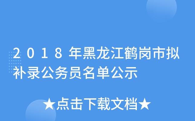 鹤岗公务员收入（鹤岗市公务员收入）-图2