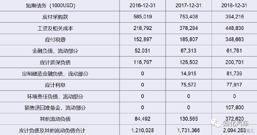 特斯拉财务收入（特斯拉公司财务报表分析）-图3