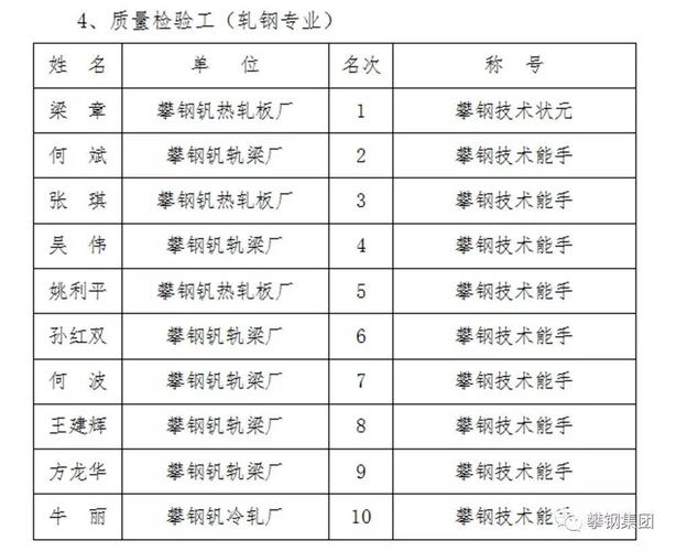 攀钢正式员工收入（攀钢正式员工收入标准）-图1