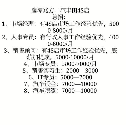 四川一汽丰田工资收入（四川一汽丰田公司招聘）-图1