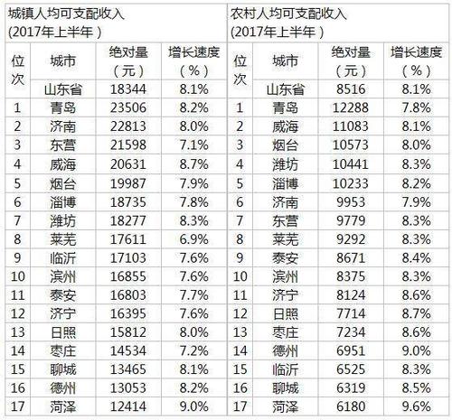 潍坊农村平均月收入（潍坊农村居民人均收入）-图2