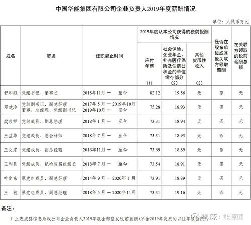 华电中层收入（中国华电年薪）-图3