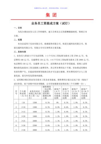 建材业务提成收入（建材业务员工资提成方案）-图1