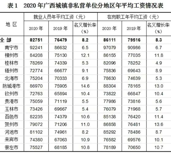 南宁工资收入比例（南宁工资收入比例最新）-图1