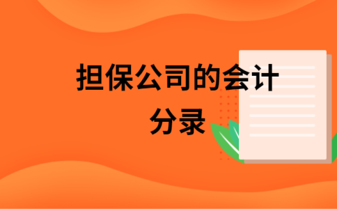 担保公司收入（担保公司收入确认的会计分录）-图3