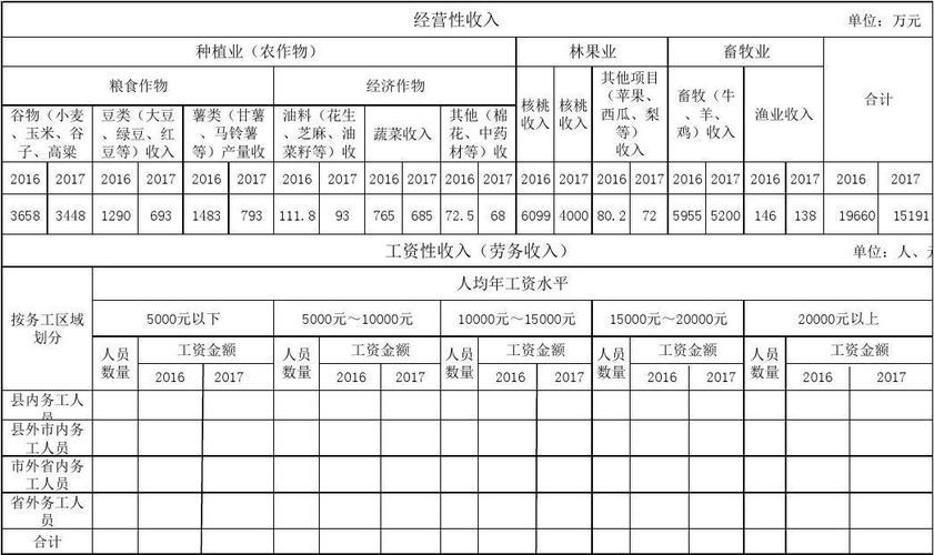 收入调研材料（收入调查表格）-图2