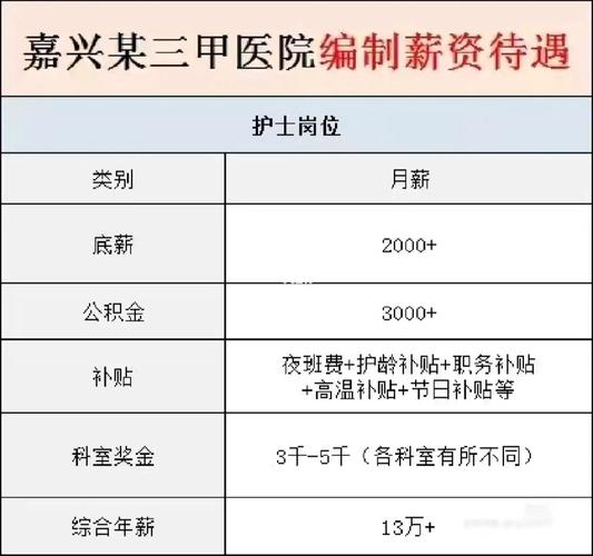 嘉兴二院护士收入（嘉兴二院护士收入如何）-图1