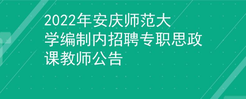 安庆大学老师收入（安庆大学招聘）-图3