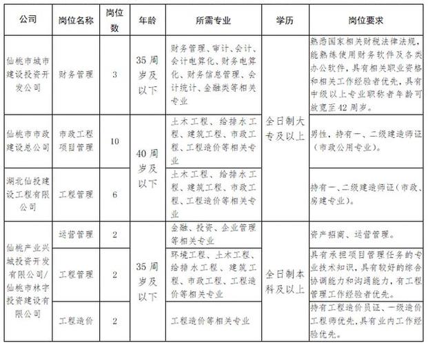 仙桃城投收入（仙桃城投公司招聘）-图1