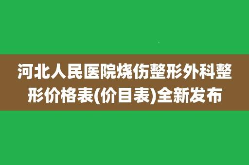 烧伤整形科医生收入（三甲医院烧伤整形科的收入）-图2