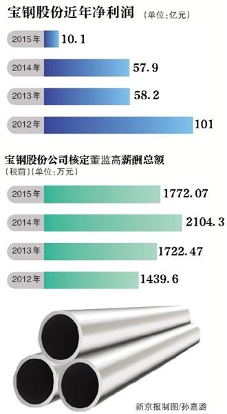 宝钢集团2015年的收入的简单介绍-图1