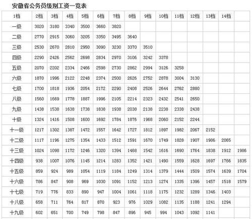 合肥公务员收入（合肥公务员收入降了吗）-图2