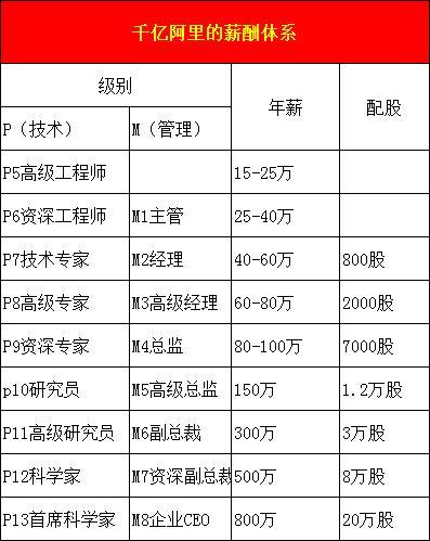 阿里巴巴员工收入（阿里巴巴员工收入工资表2021）-图2