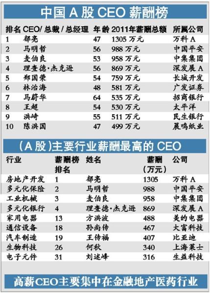 企业ceo收入（ceo一年的工资多少）-图2