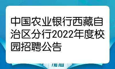 西藏农行员工收入（2022年西藏农行招聘）-图1